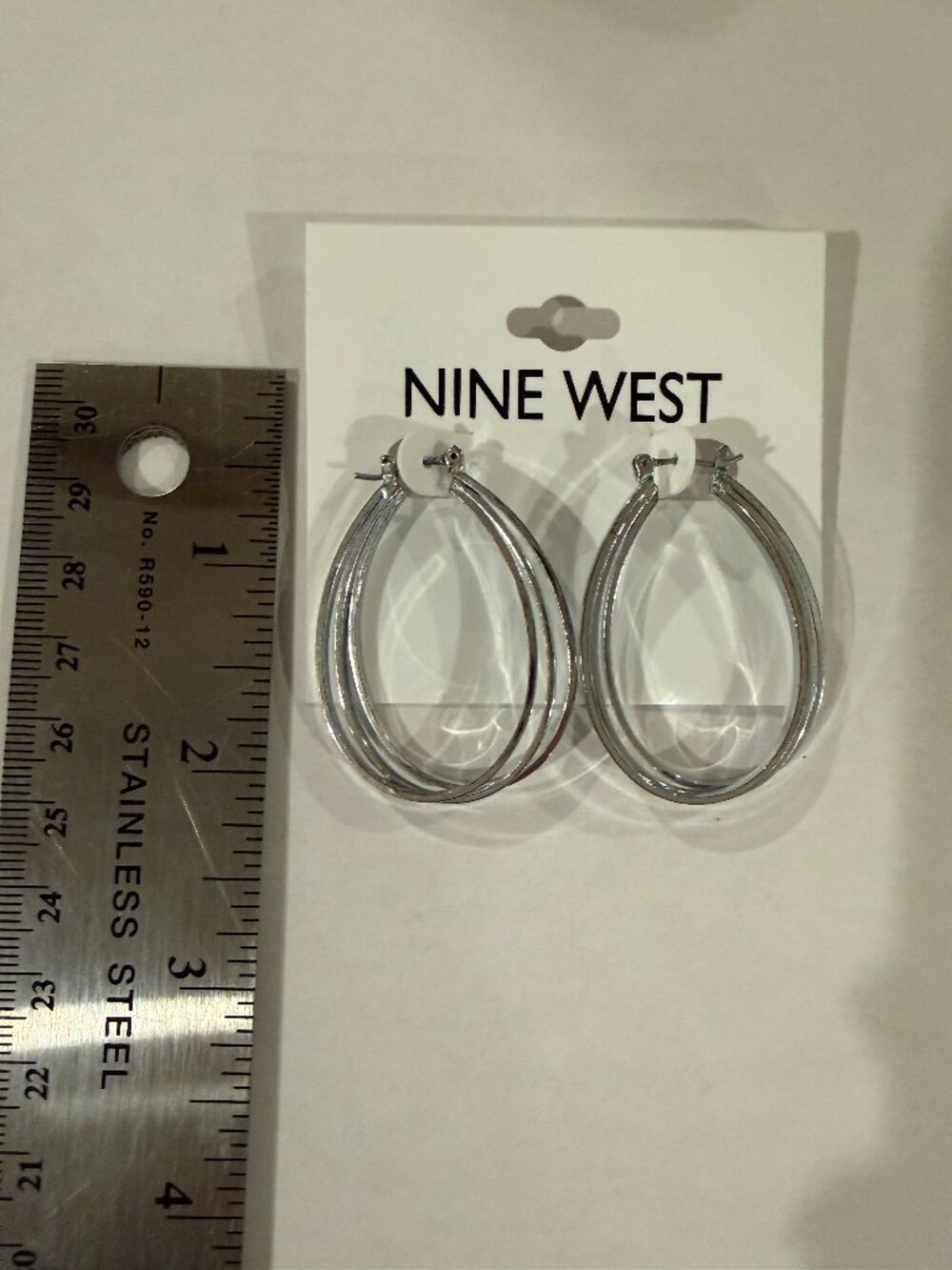 Nine West Double Hoop Earrings